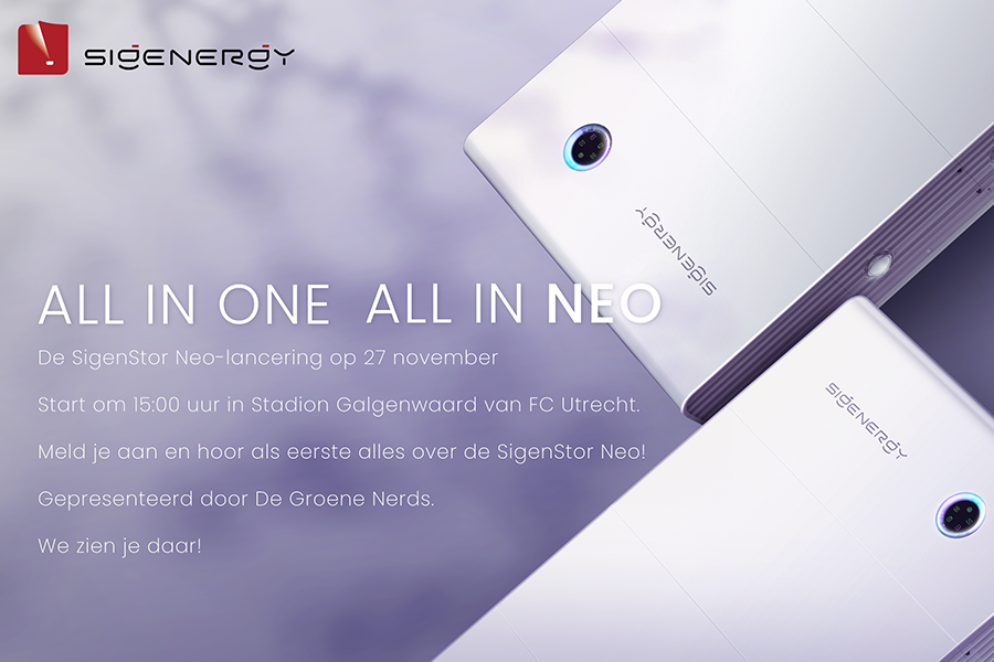 Sigenstor NEO lancering