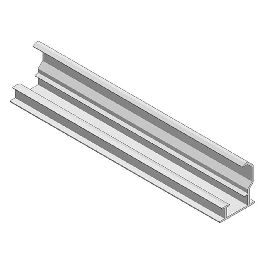 Valk Solar Systems Alu inleg profiel onder H35mm L=6650mm