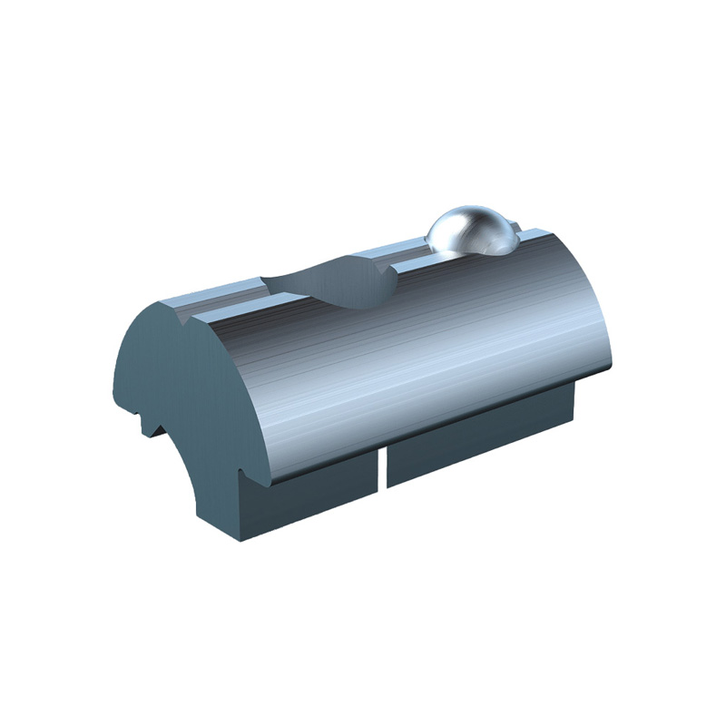 Aluminium Groefmoer M8