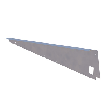 Enstall Connect zijplaat, landscape, rechts, blank