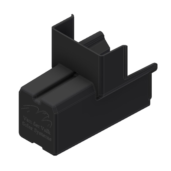 Valk Solar Systems ValkAce - Eindkap - zwart