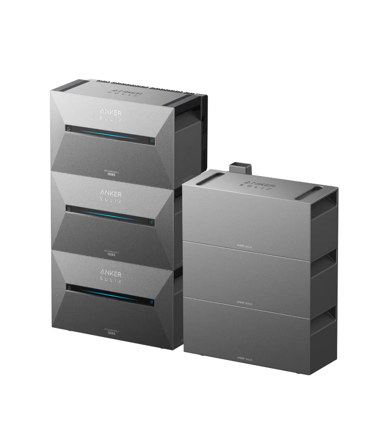 Anker SOLIX 3x Solarbank 3 + 3x BP2700 + P1