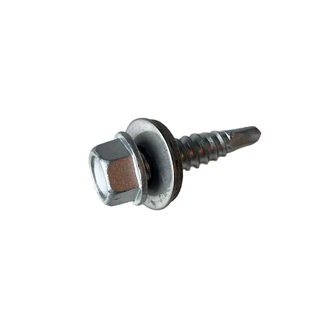 Enstall Zelftapper met neopreenring 6,3x25