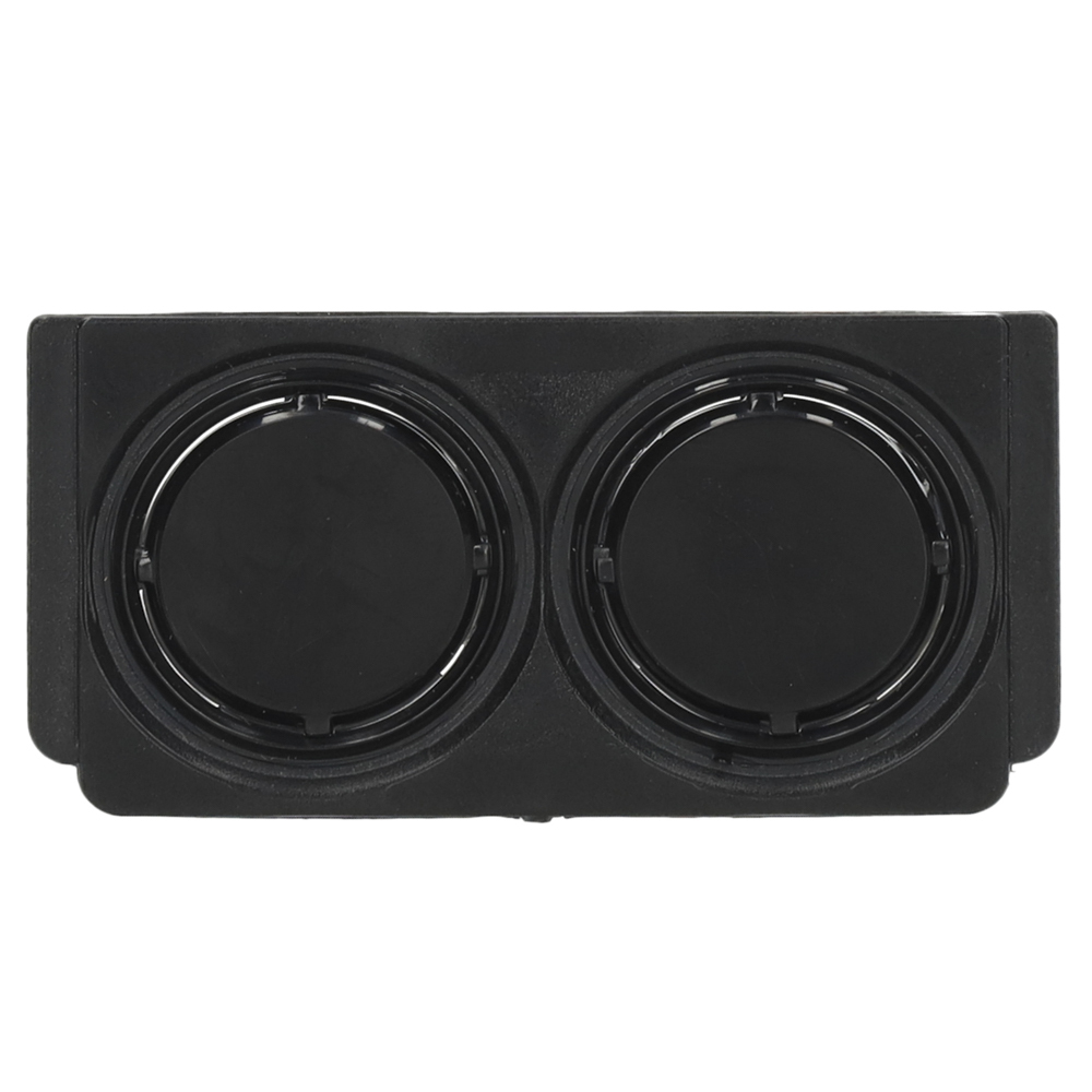 EMAT DistriFlow zij-invoer voor 2xM16/2xM20 - zwart