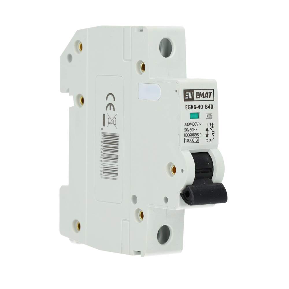EMAT installatieautomaat 1-polig 40A B-kar