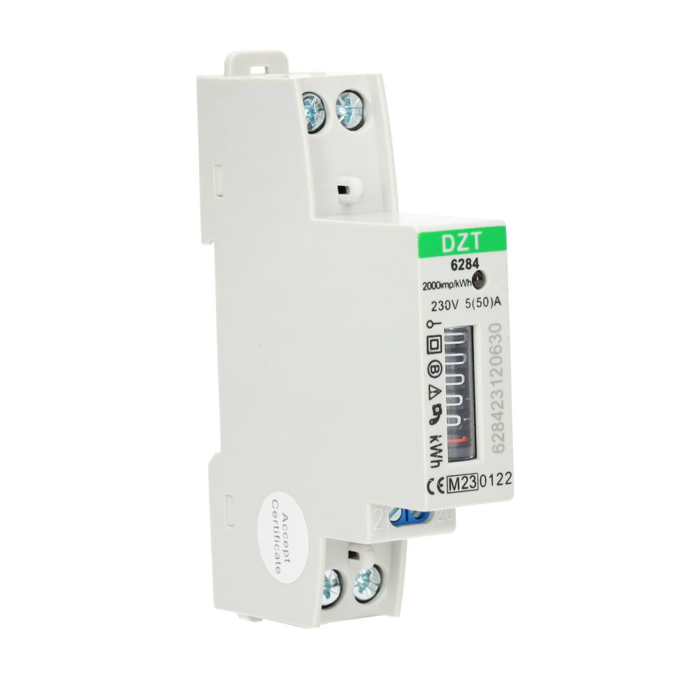 EMAT kWh-meter 50A 1-fase analoog