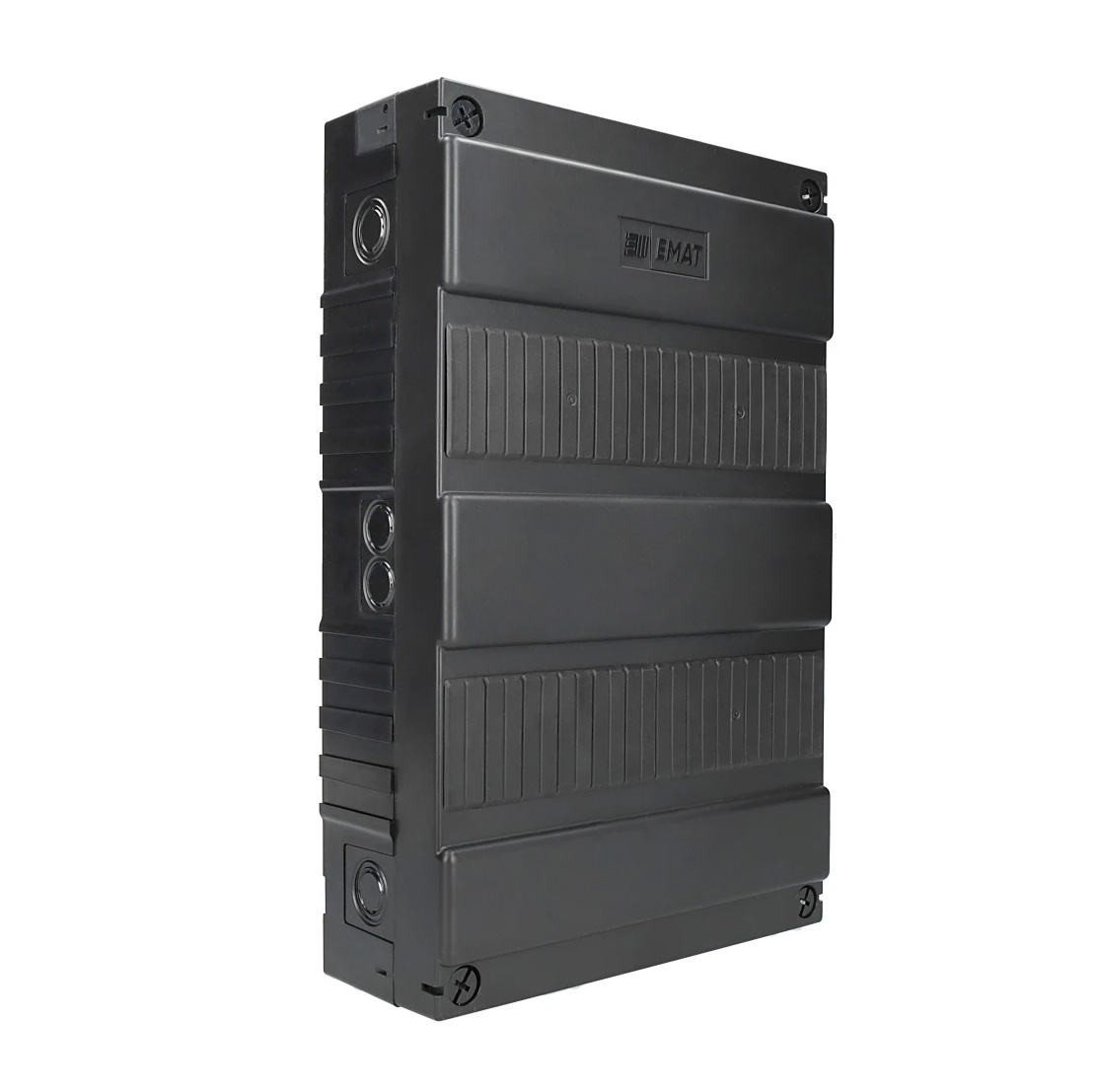 EMAT lege GRK 2-rijen 24 modules 220x360mm - zwart