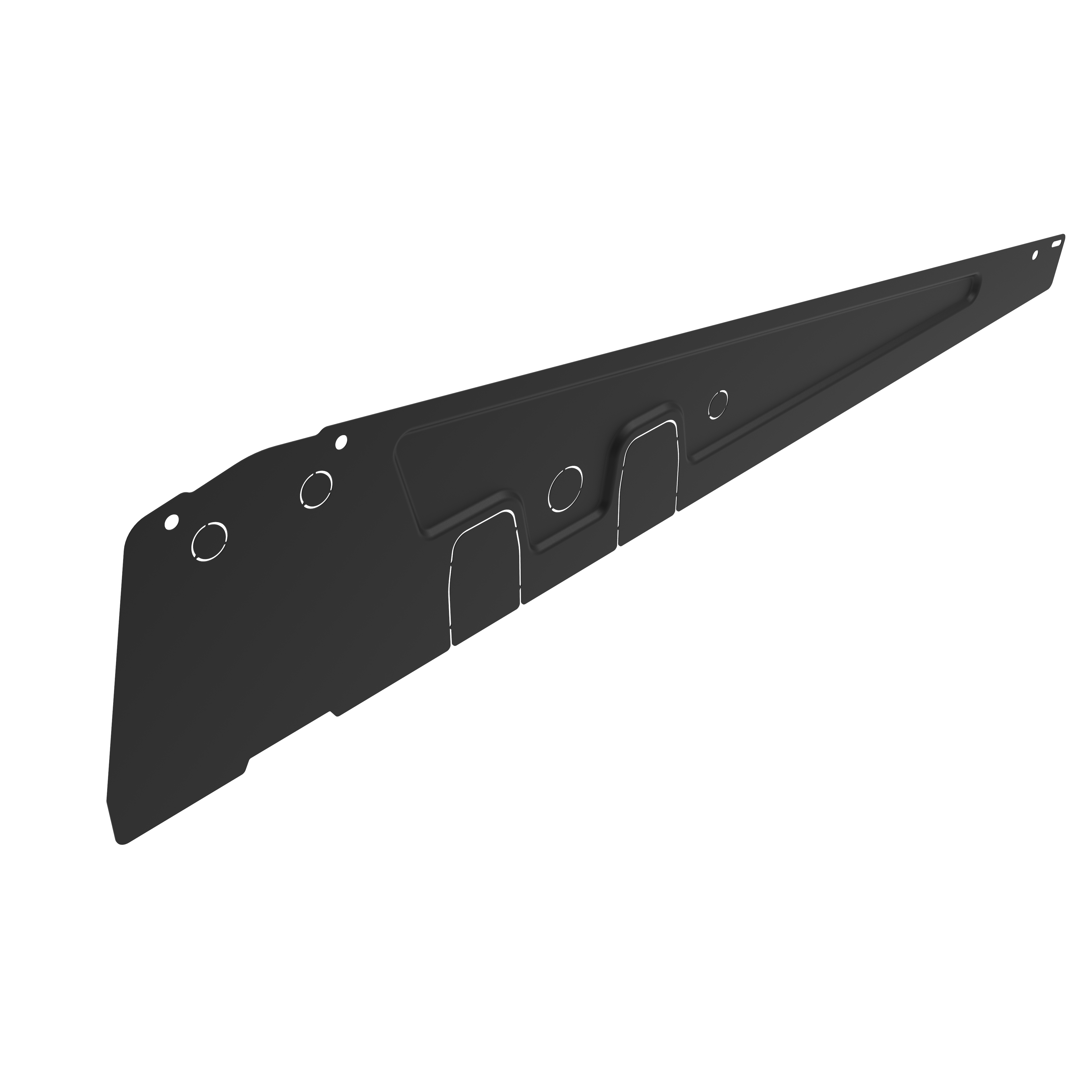 Cobalt Landscape zijplaat, zwart