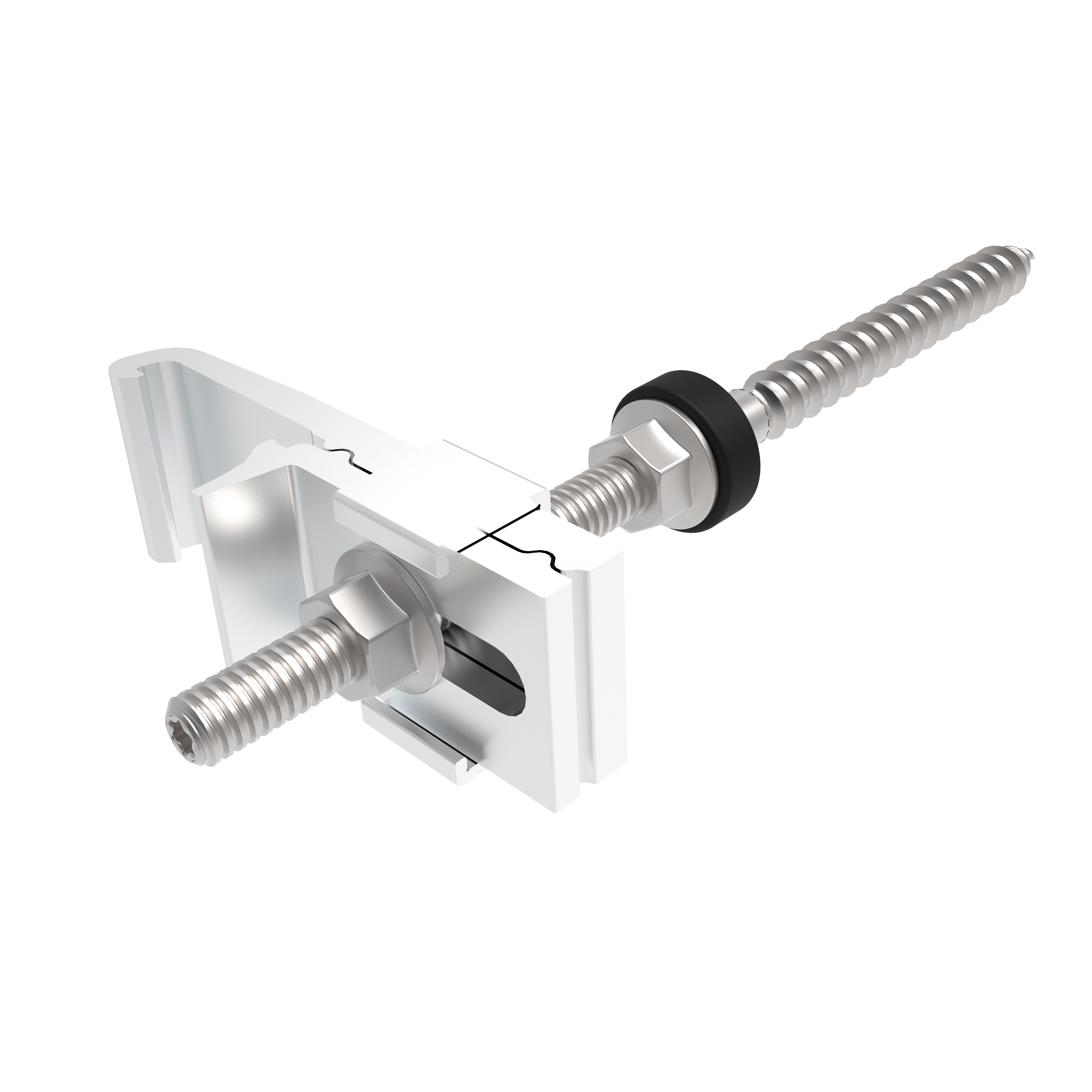 Cobalt Stokschroef met adapter (M10 x 250mm)