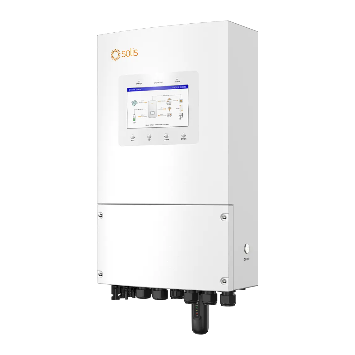 Solis S6 3.6kW 1-Fase Hybrid 2 MPPT (Low Voltage)